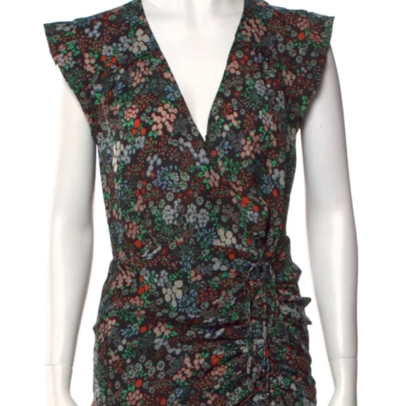 Veronica Beard Floral Mini Dress - Picture 2 of 4